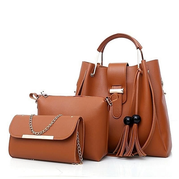 Tommy Hilfiger Other - Fashion 4 in 1 leather hand bag